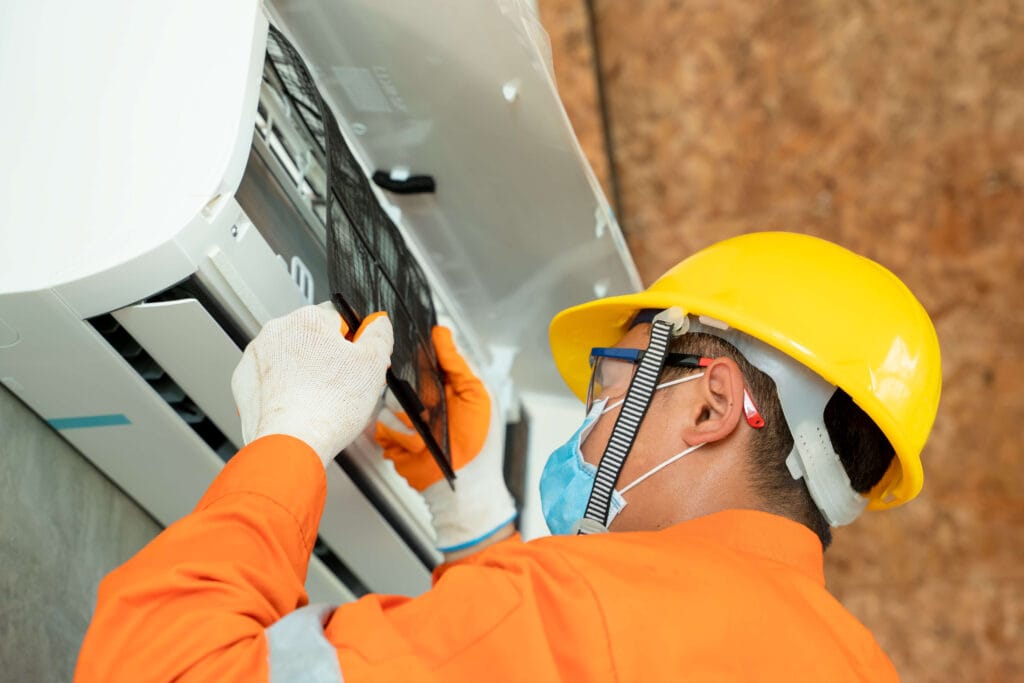 instalação de ar condicionado